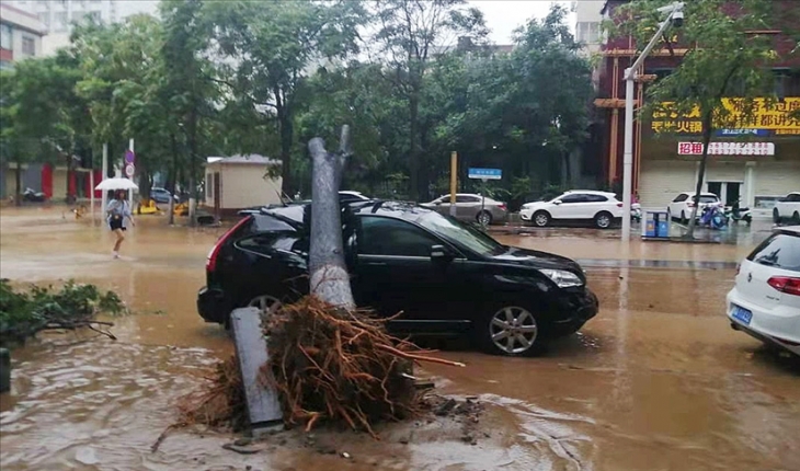 Çin’de sel: 286 bin kişi tahliye edildi