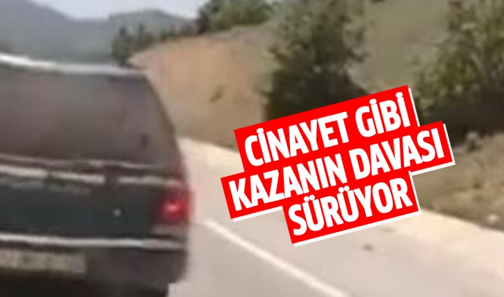 Konya'daki cinayet gibi kazanın davası sürüyor