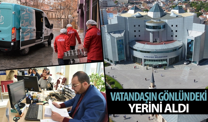 Karatay Belediyesi, 2022’de de vatandaşın gönlündeki yerini aldı